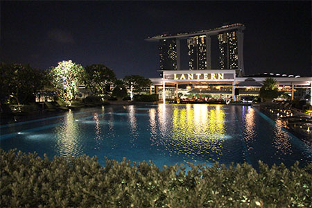 シンガポール夜景